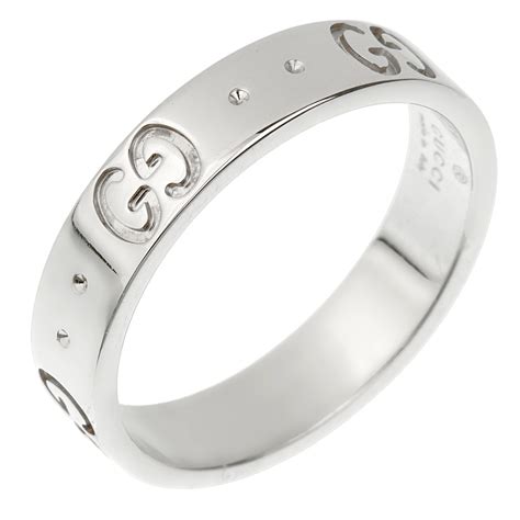 gucci iconic ring|Gucci icon ring white gold.